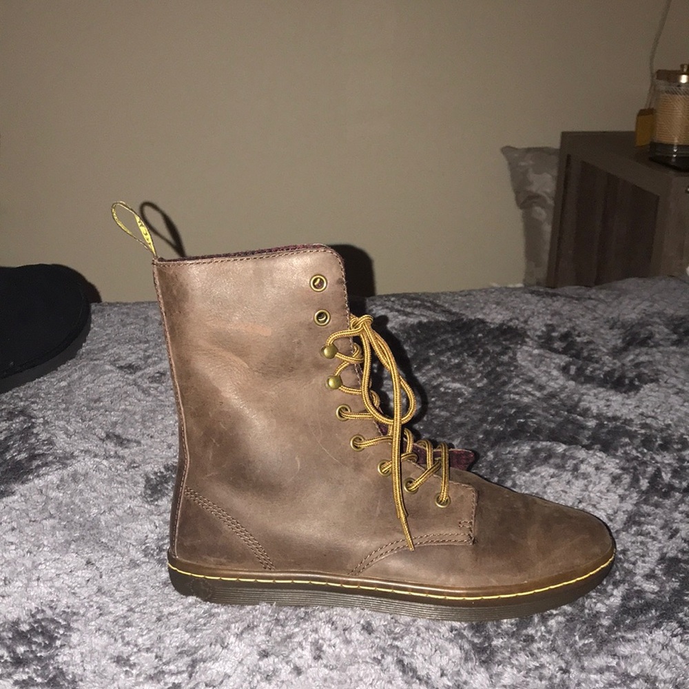 Doc marten fold over boots